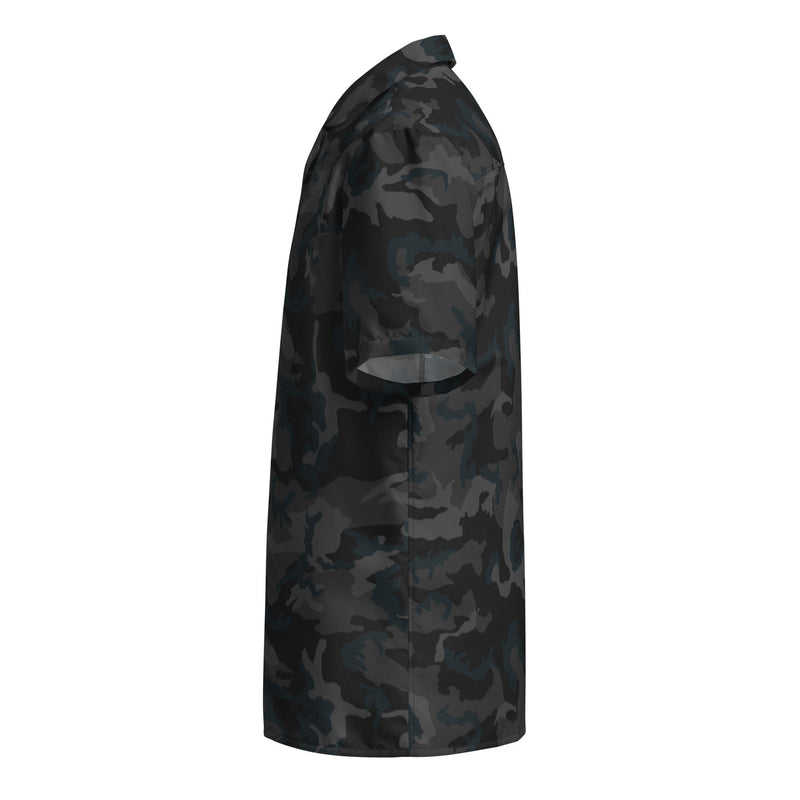 Classic M81 Night CAMO Unisex Short-Sleeve Button Shirt - Button-Up