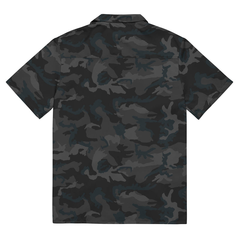 Classic M81 Night CAMO Unisex Short-Sleeve Button Shirt - Button-Up