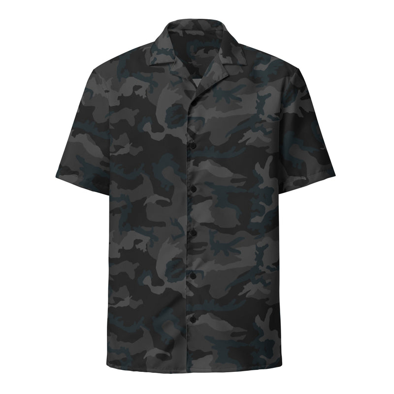 Classic M81 Night CAMO Unisex Short-Sleeve Button Shirt - Button-Up