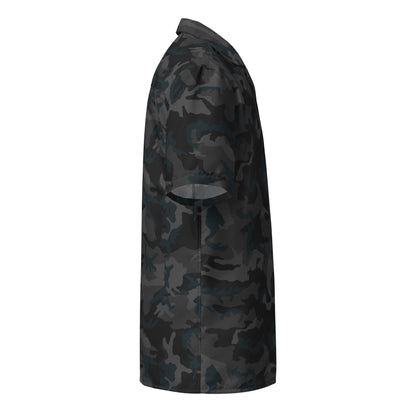 American M81 Night CAMO Unisex Short-Sleeve Button Shirt