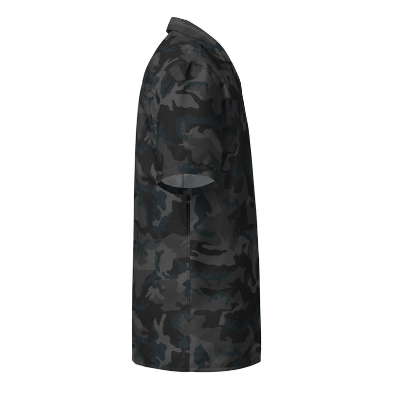 Classic M81 Night CAMO Unisex Short-Sleeve Button Shirt - Button-Up