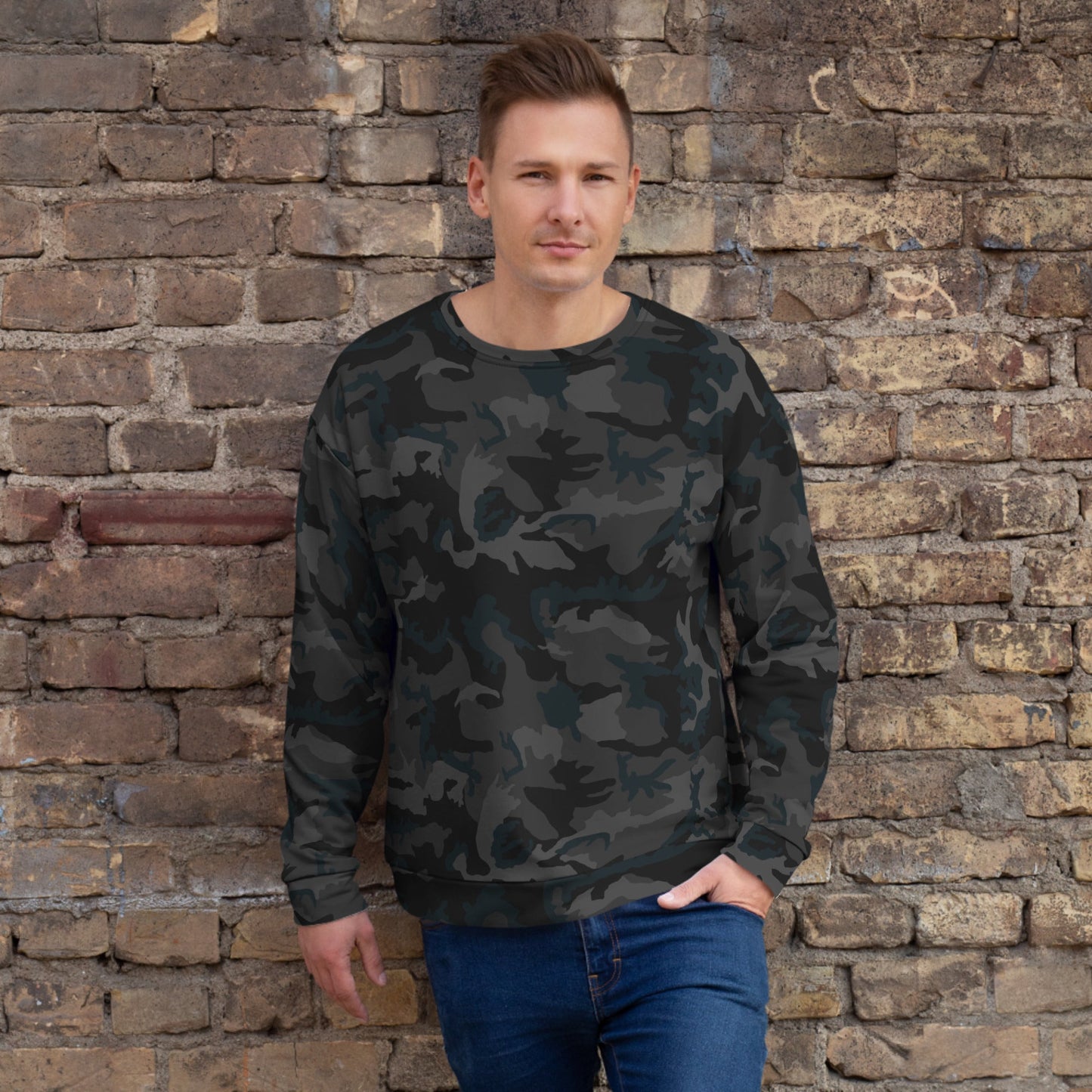 American M81 Night CAMO Unisex Sweatshirt - 2XS - Sweatshirts