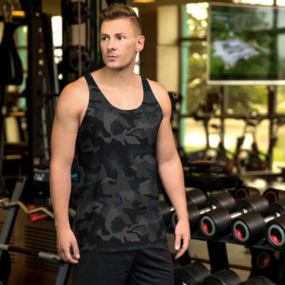American M81 Night CAMO Unisex Tank Top - XS - Tops