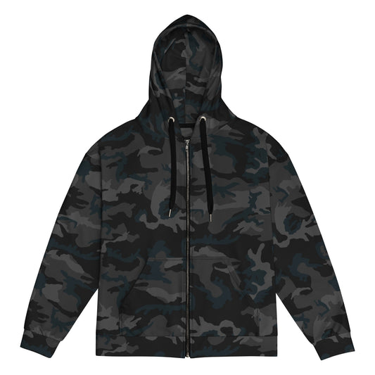 American M81 Night CAMO Unisex zip hoodie - 2XS - Zip Hoodies