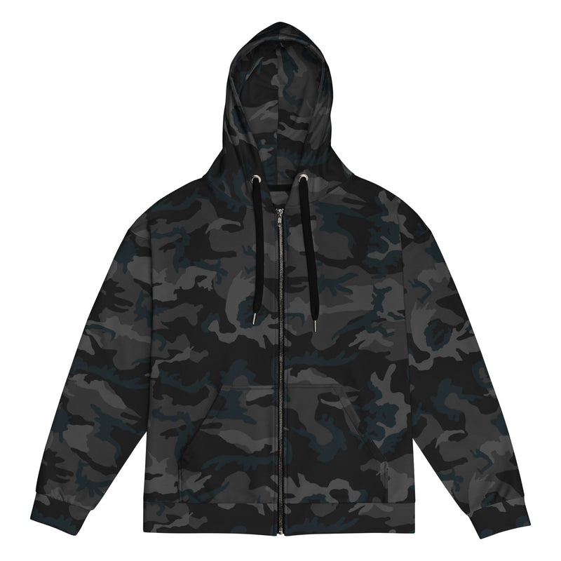 Classic M81 Night CAMO Unisex Zip Hoodie - 2XS