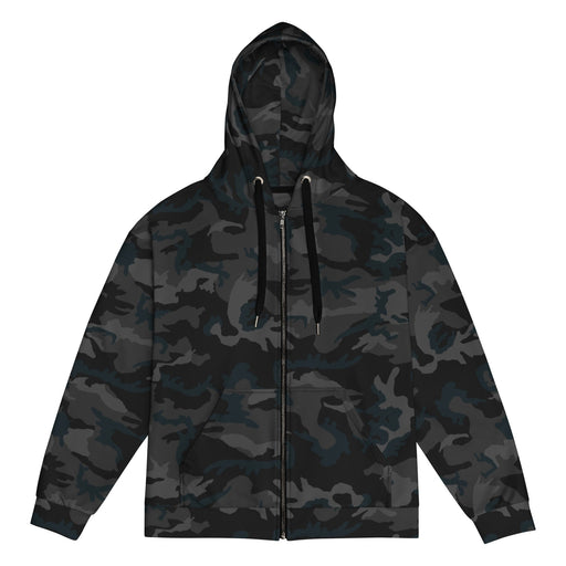 Classic M81 Night CAMO Unisex Zip Hoodie - 2XS
