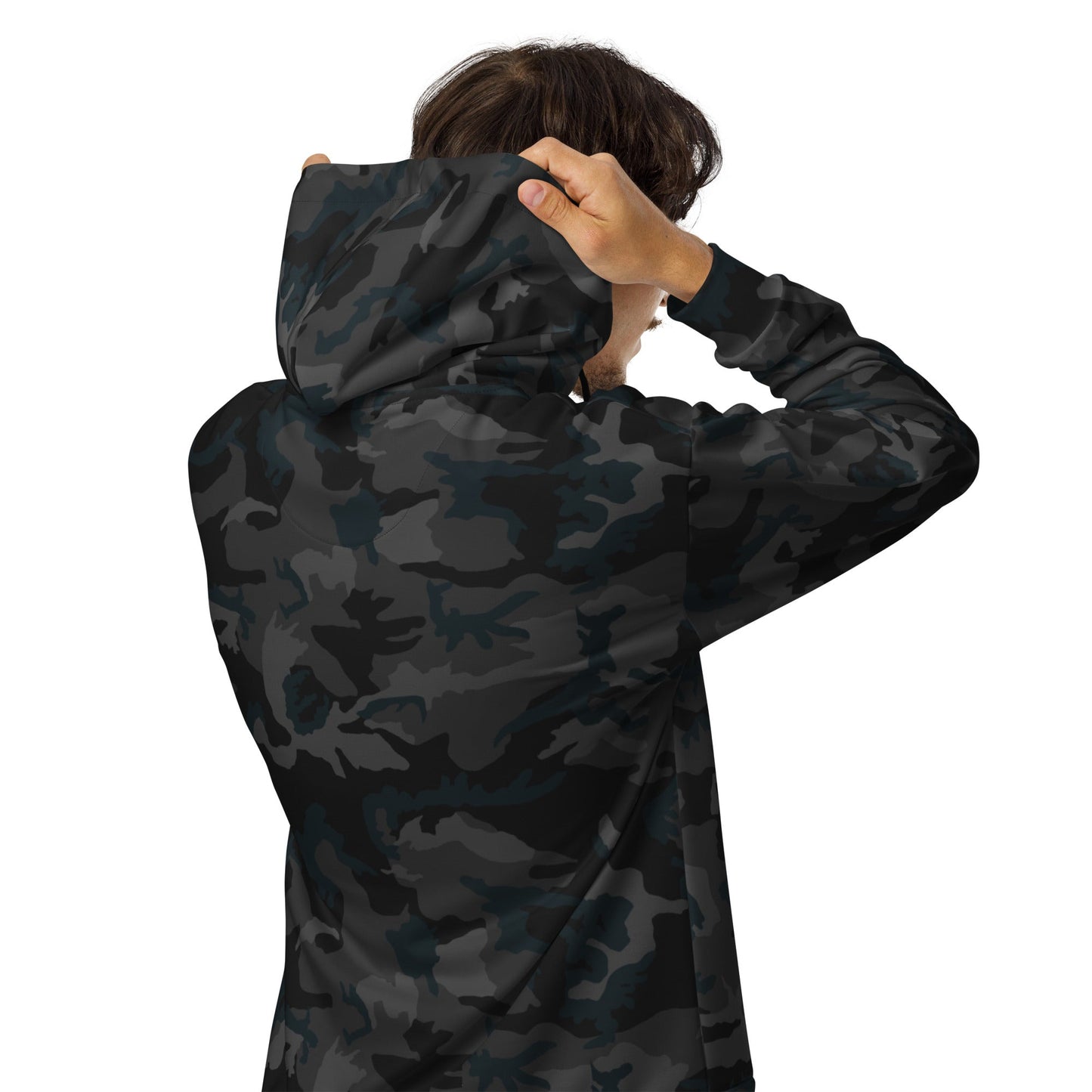 American M81 Night CAMO Unisex zip hoodie - Zip Hoodies