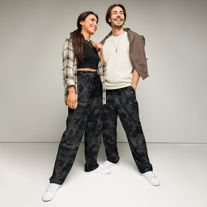 Classic M81 Night CAMO Unisex Wide-Leg Joggers - 2XS