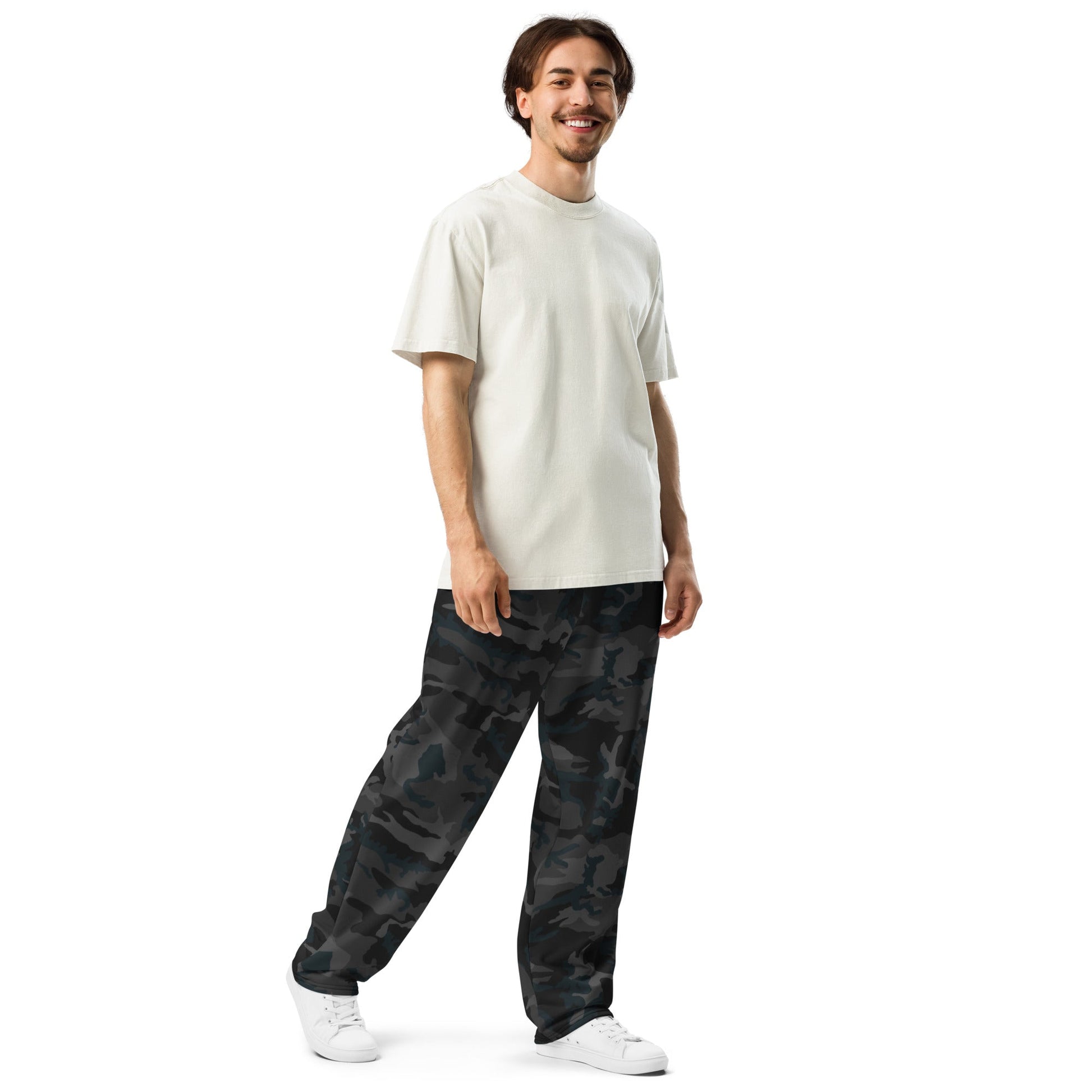 American M81 Night CAMO Wide-leg joggers - Joggers
