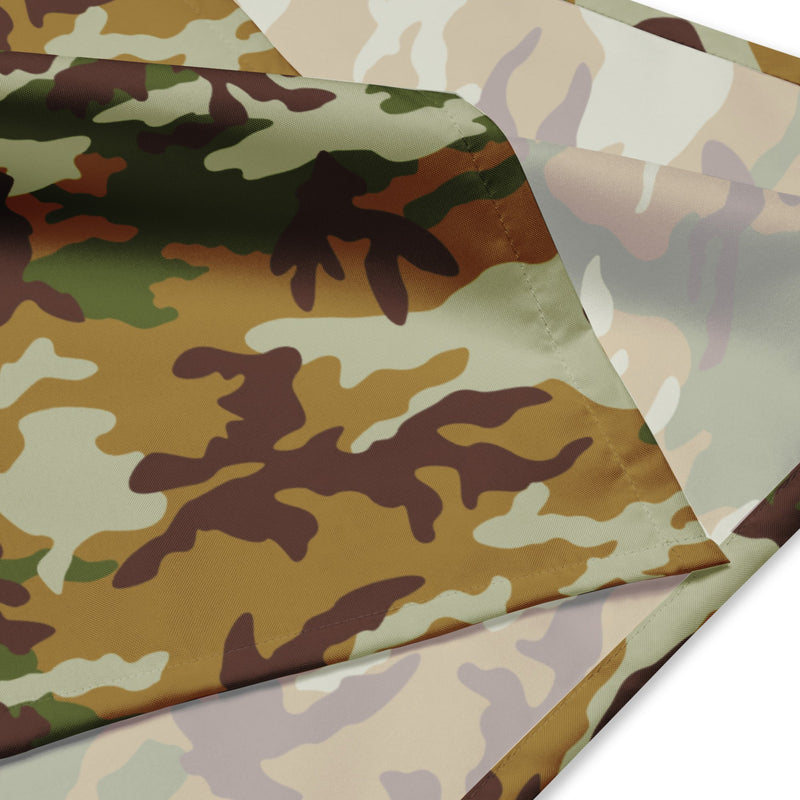 American M81 Olive Brush Woodland CAMO Bandana