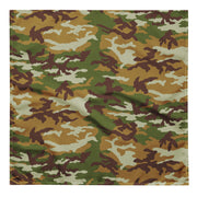 American M81 Olive Brush Woodland CAMO Bandana - L