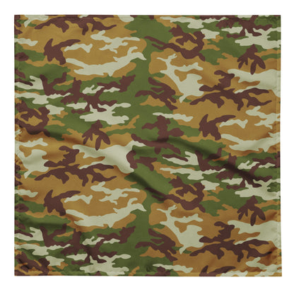 American M81 Olive Brush Woodland CAMO bandana - L - Bandanas