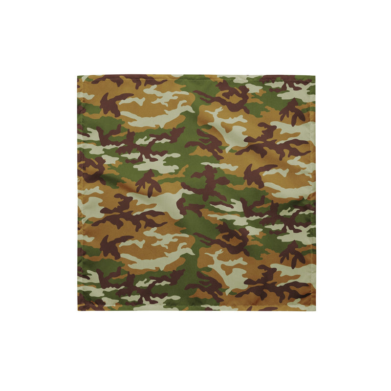 American M81 Olive Brush Woodland CAMO Bandana - S