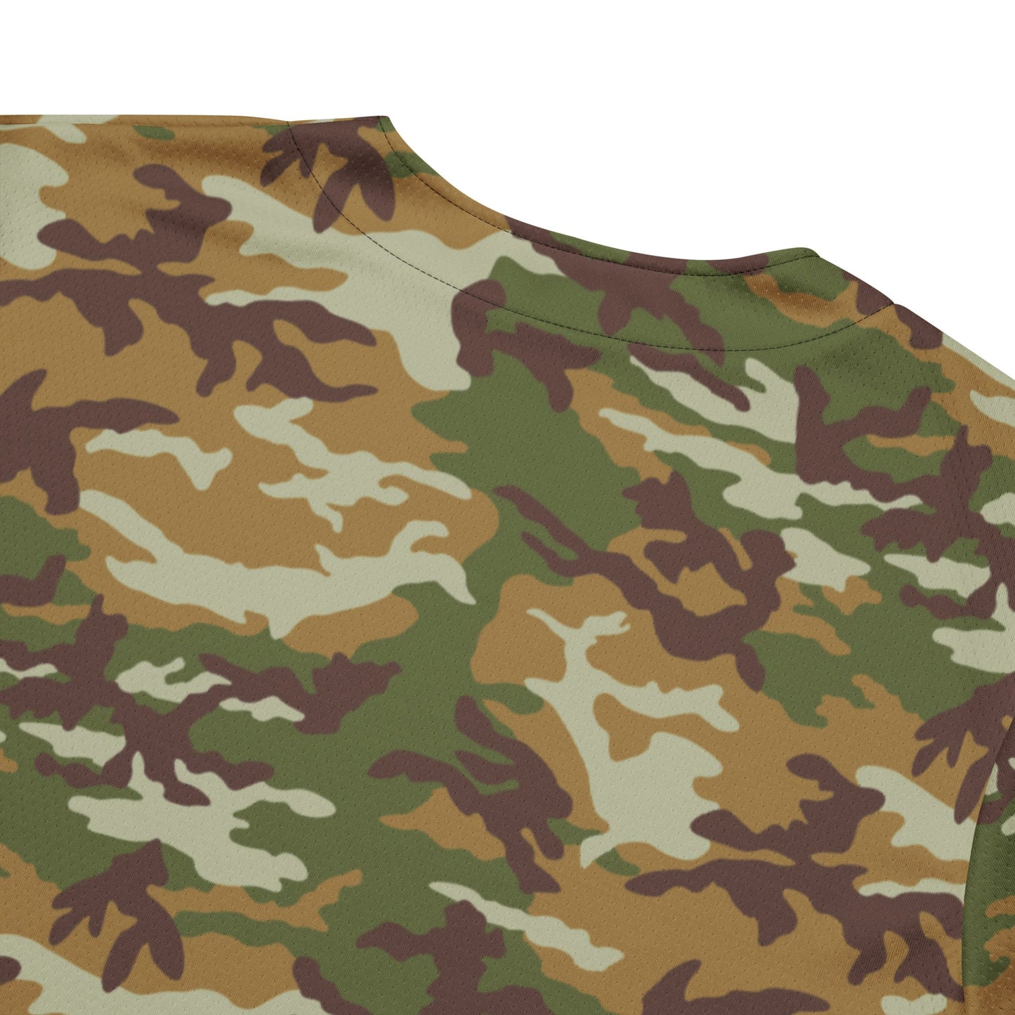 American M81 Olive Brush Woodland CAMO baseball jersey - Baseball Jerseys