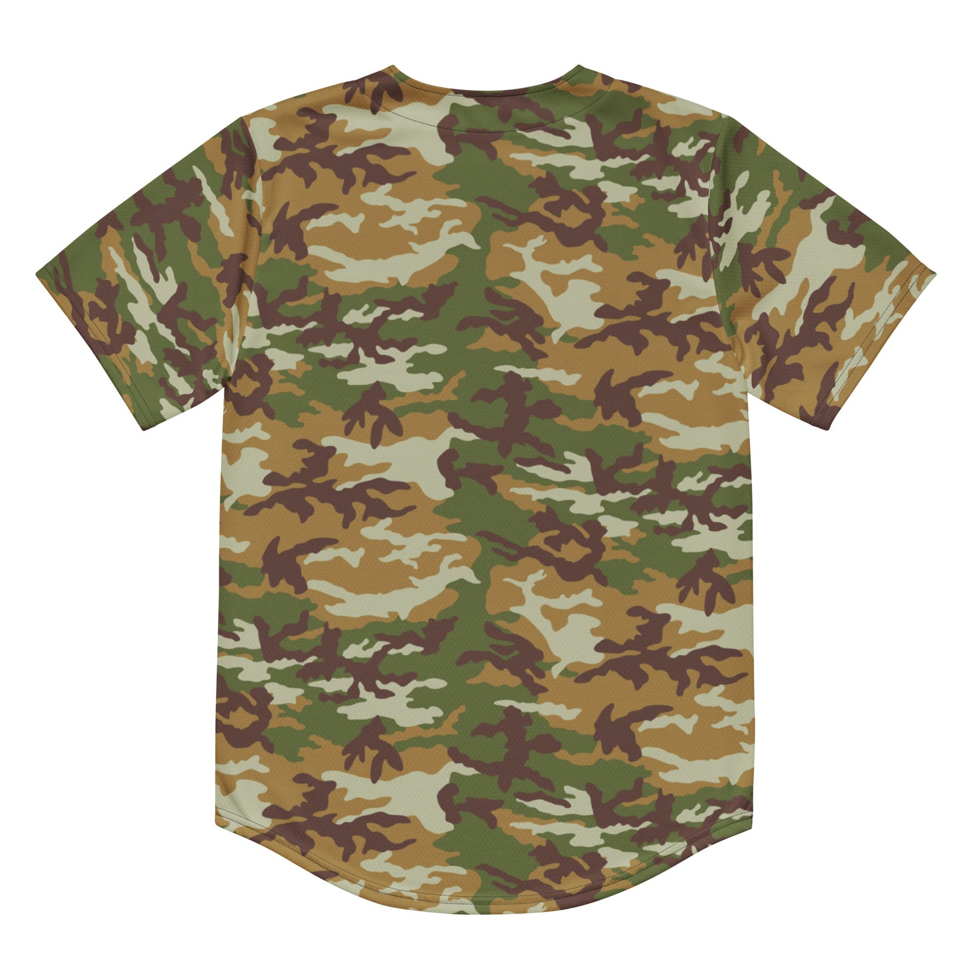 American M81 Olive Brush Woodland CAMO baseball jersey - Baseball Jerseys