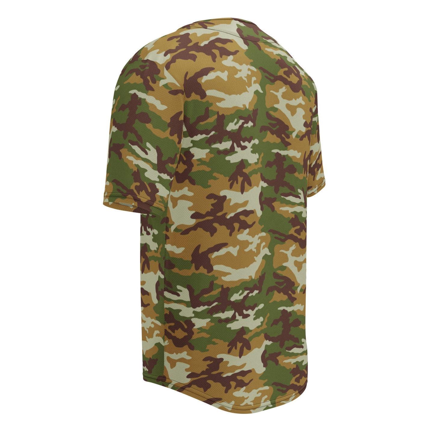 American M81 Olive Brush Woodland CAMO baseball jersey - Baseball Jerseys