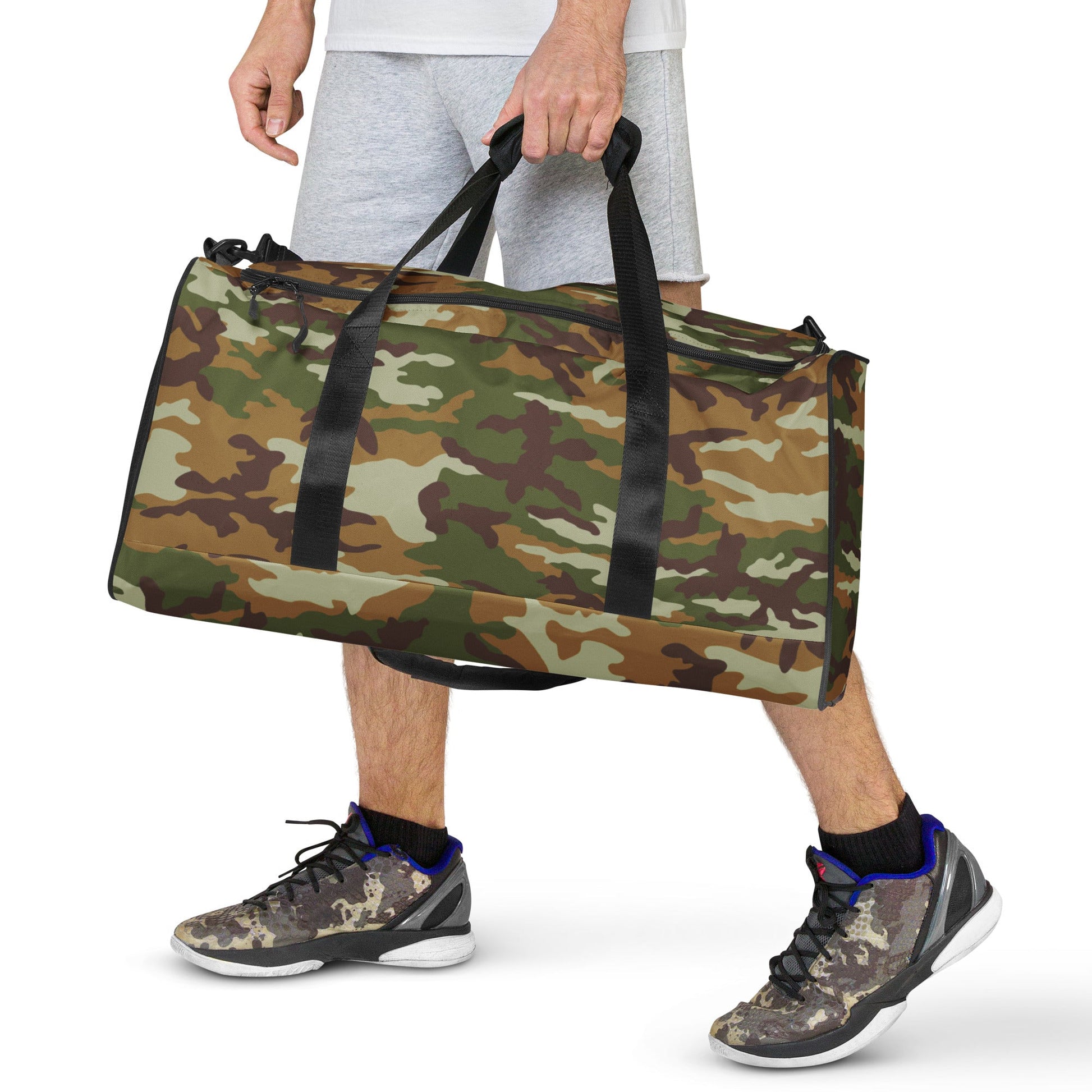 American M81 Olive Brush Woodland CAMO Duffle Bag