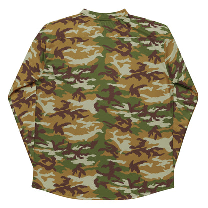 American M81 Olive Brush Woodland CAMO hockey fan jersey - Hockey Jerseys
