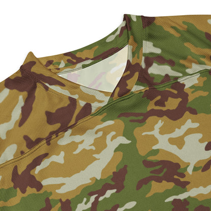 American M81 Olive Brush Woodland CAMO hockey fan jersey - Hockey Jerseys