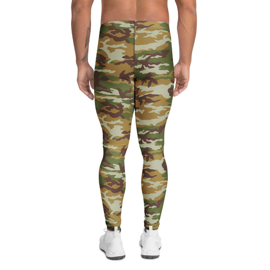 American M81 Olive Brush Woodland CAMO Mens Leggings