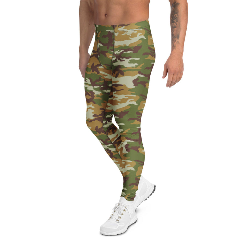 American M81 Olive Brush Woodland CAMO Mens Leggings