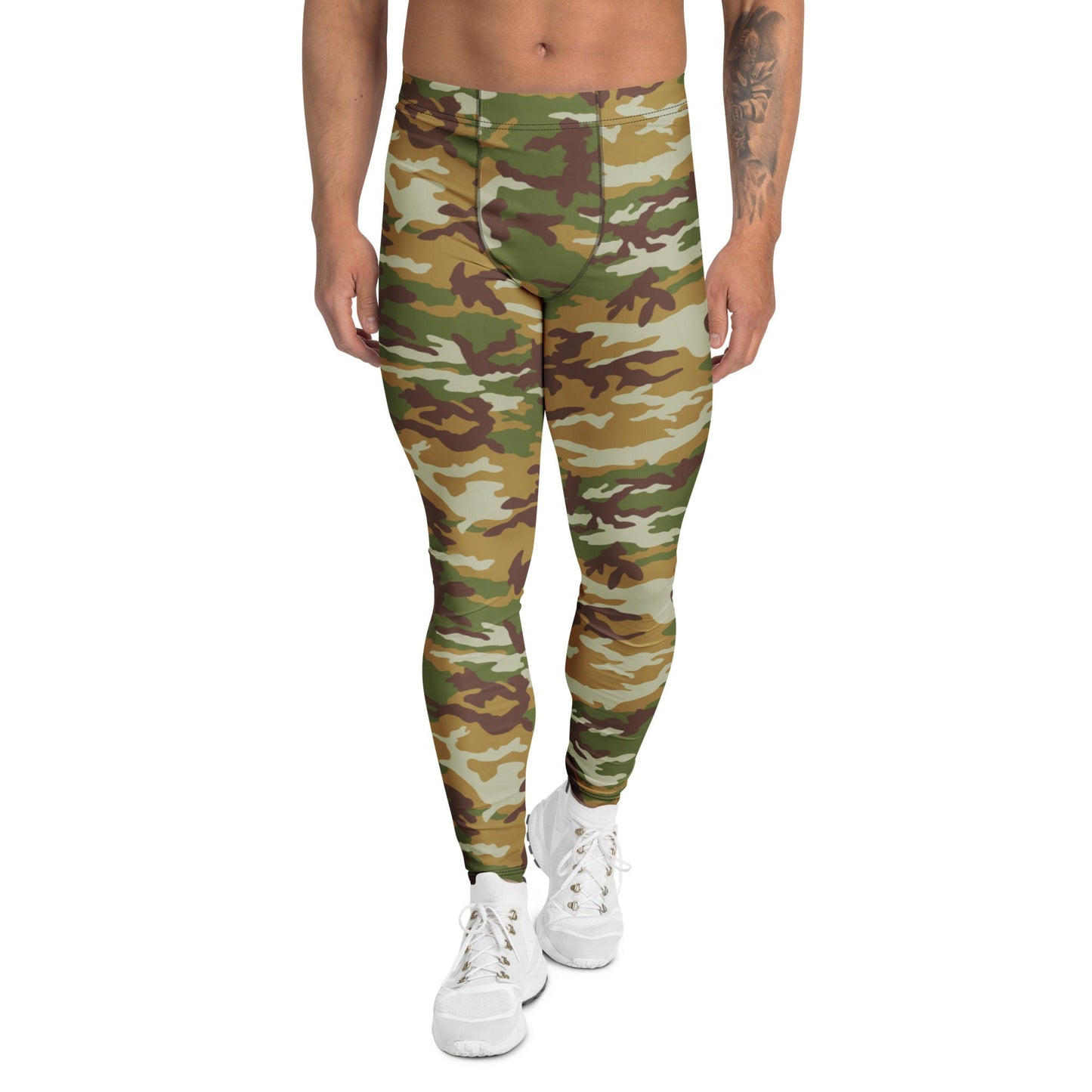 American M81 Olive Brush Woodland CAMO Mens Leggings - XS