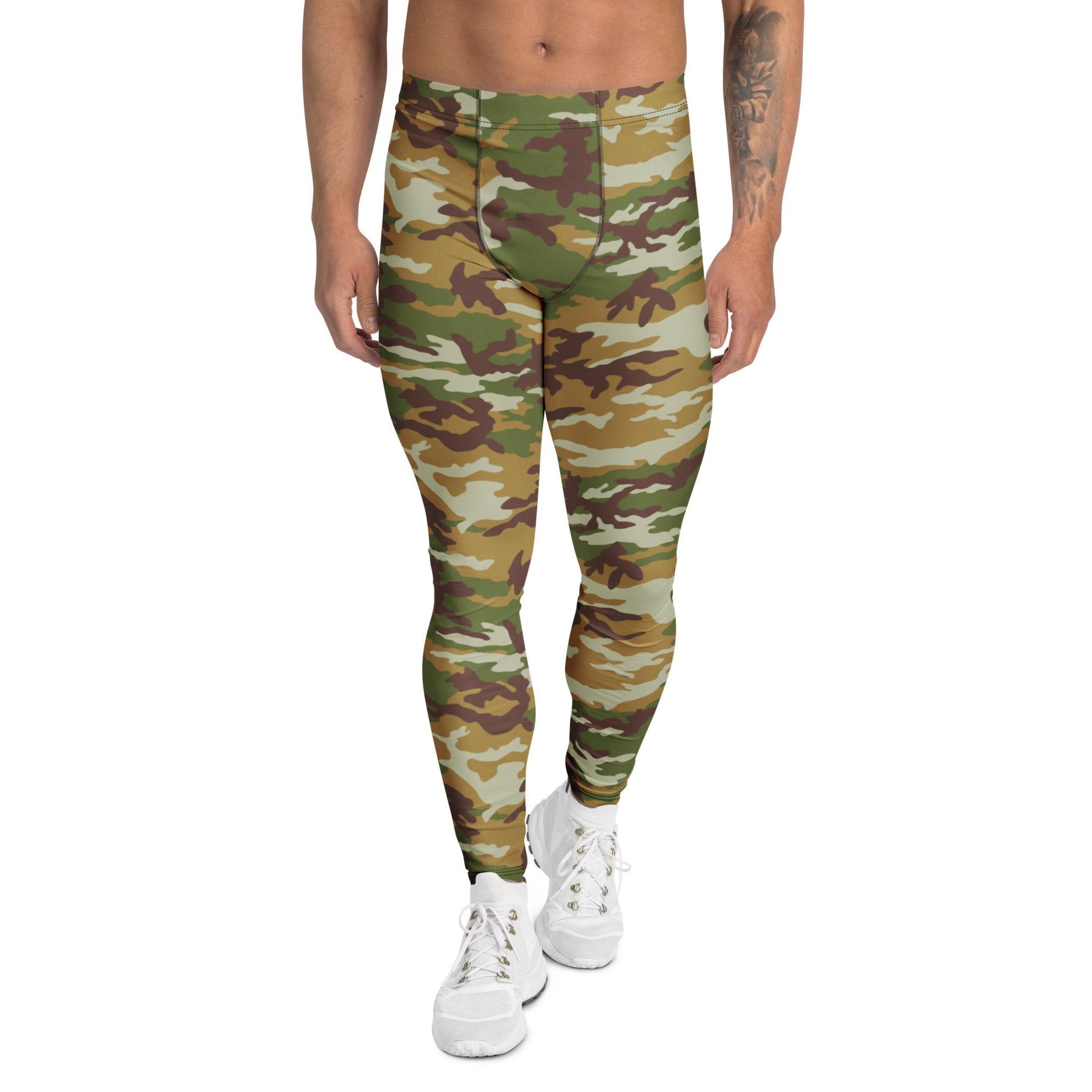 American M81 Olive Brush Woodland CAMO Mens Leggings - XS