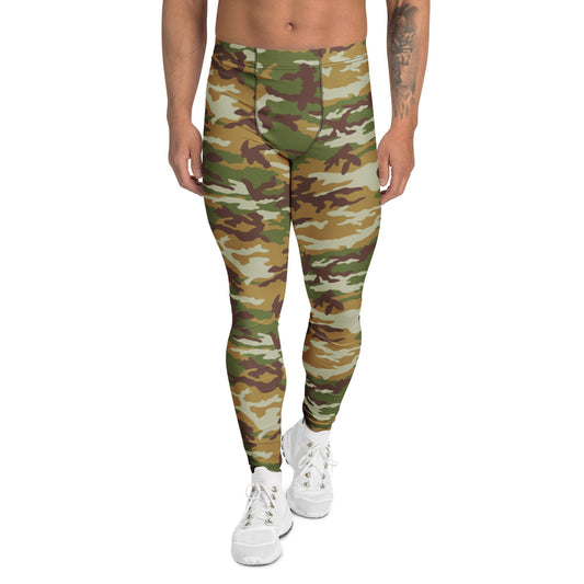 American M81 Olive Brush Woodland CAMO Mens Leggings - XS