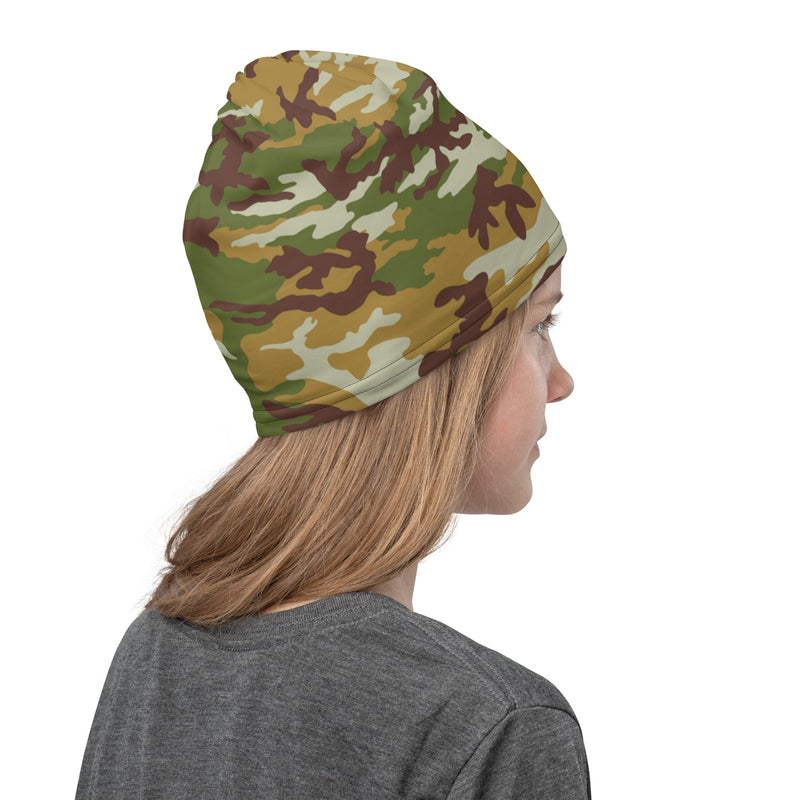 Classic M81 Olive Brush Woodland CAMO Neck Gaiter - Head
