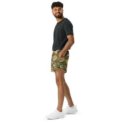 American M81 Olive Brush Woodland CAMO Unisex Athletic Shorts