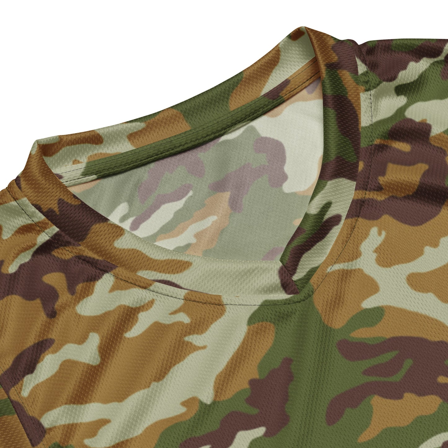 American M81 Olive Brush Woodland CAMO Unisex Basketball Jersey
