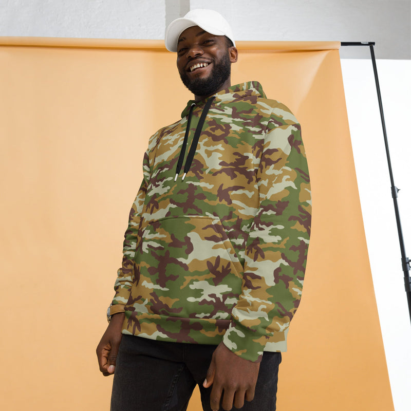 Classic M81 Olive Brush Woodland CAMO Unisex Hoodie