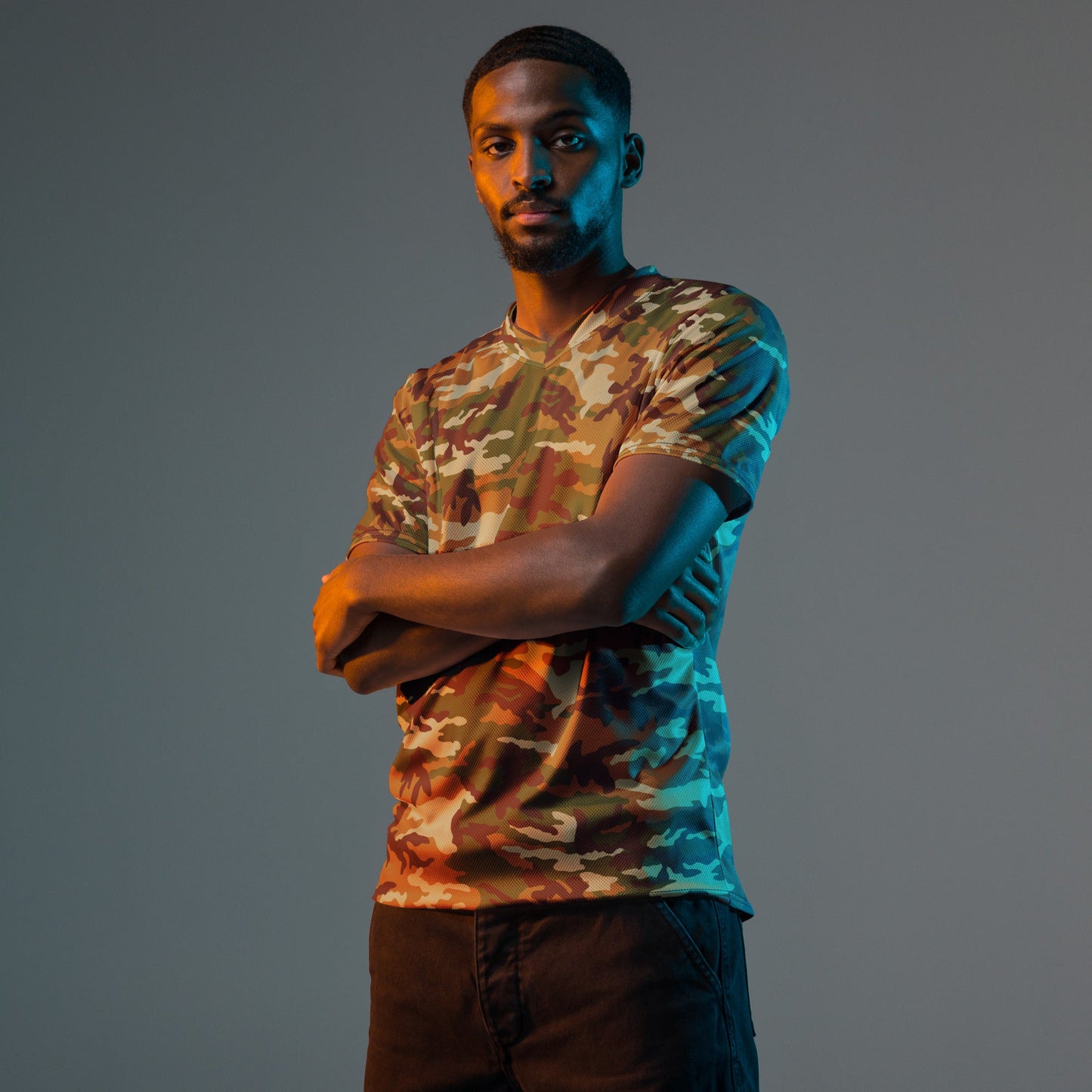 American M81 Olive Brush Woodland CAMO Unisex Sports Jersey