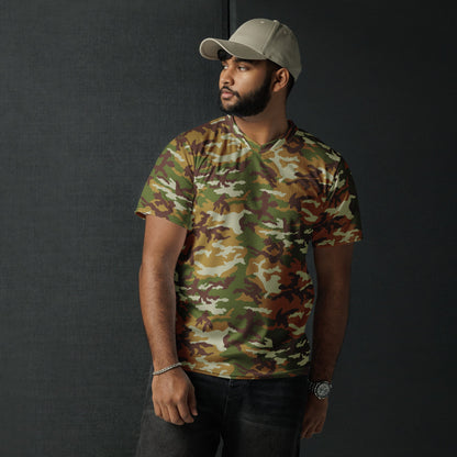 American M81 Olive Brush Woodland CAMO Unisex Sports Jersey