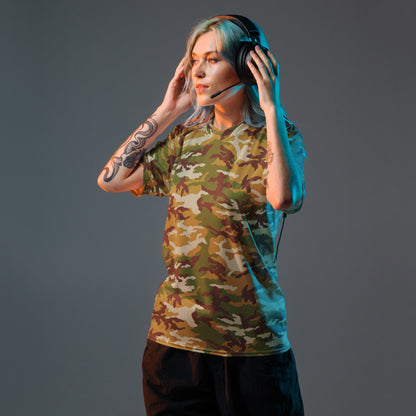 American M81 Olive Brush Woodland CAMO Unisex Sports Jersey