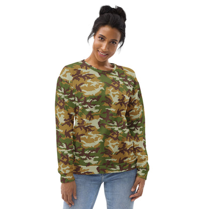 American M81 Olive Brush Woodland CAMO Unisex Sweatshirt