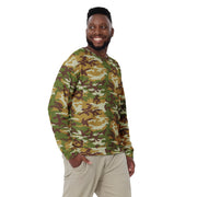Classic M81 Olive Brush Woodland CAMO Unisex Sweatshirt