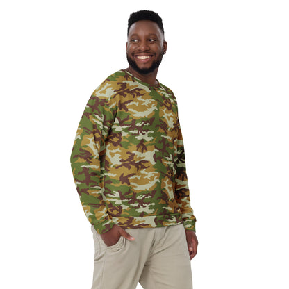American M81 Olive Brush Woodland CAMO Unisex Sweatshirt