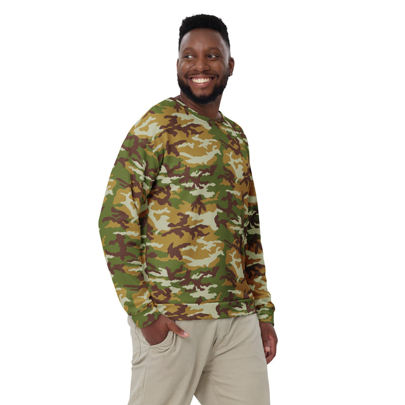 Classic M81 Olive Brush Woodland CAMO Unisex Sweatshirt