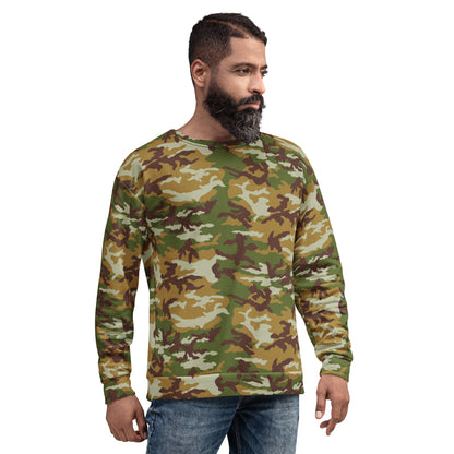 American M81 Olive Brush Woodland CAMO Unisex Sweatshirt