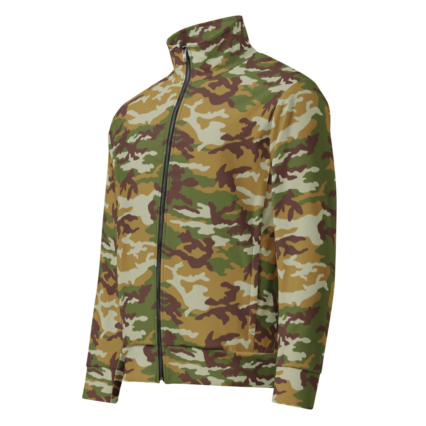 American M81 Olive Brush Woodland CAMO Unisex Track Jacket
