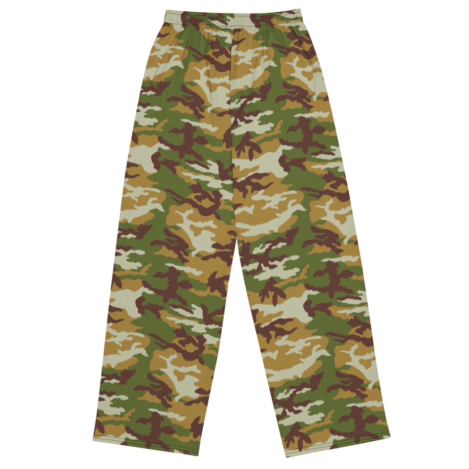 American M81 Olive Brush Woodland CAMO Unisex Wide-Leg Leisure Pants