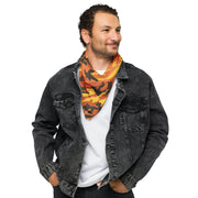 Classic M81 Savage Orange Hunting CAMO Bandana - Head