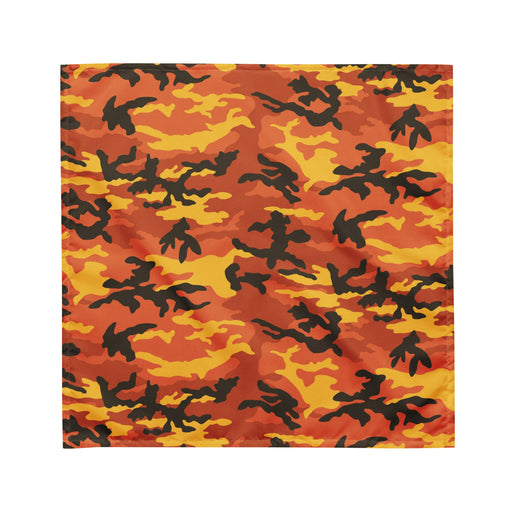 Classic M81 Savage Orange Hunting CAMO Bandana - M - Head
