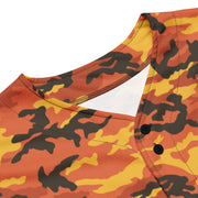 Classic M81 Savage Orange Hunting CAMO Unisex Baseball Jersey