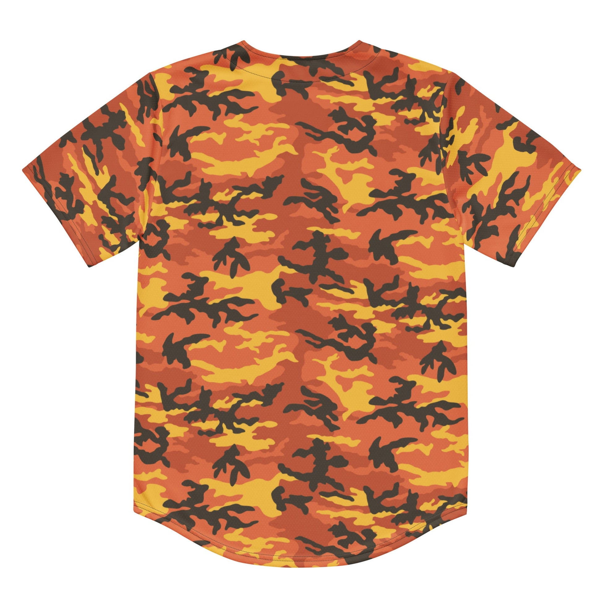 American M81 Savage Orange Hunting CAMO baseball jersey - Baseball Jerseys