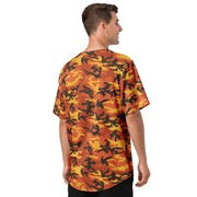Classic M81 Savage Orange Hunting CAMO Unisex Baseball Jersey