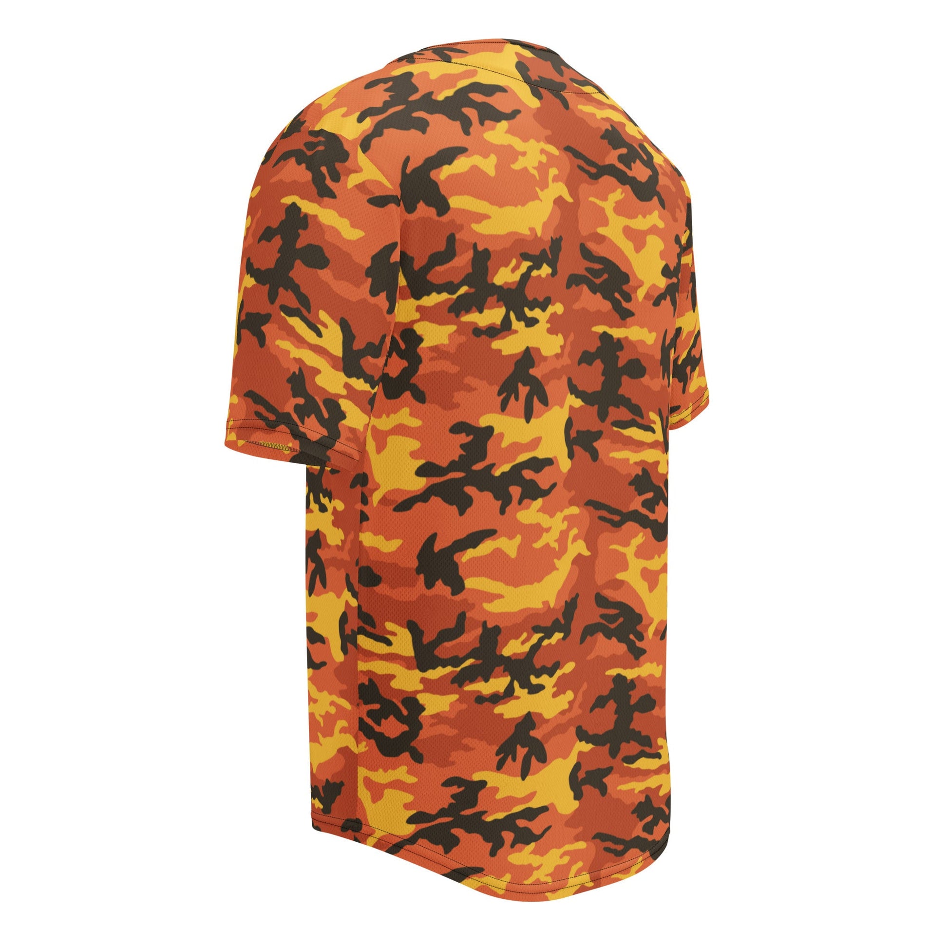 American M81 Savage Orange Hunting CAMO baseball jersey - Baseball Jerseys