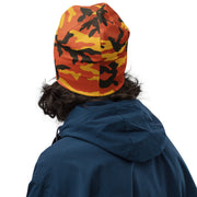 Classic M81 Savage Orange Hunting CAMO Beanie - Head