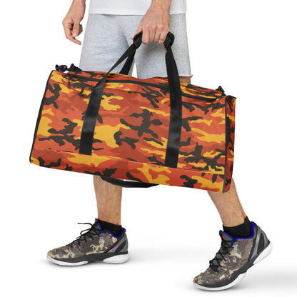 American M81 Savage Orange Hunting CAMO Duffle Bag